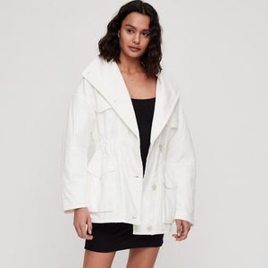 Aritzia Wilfred White Jacket